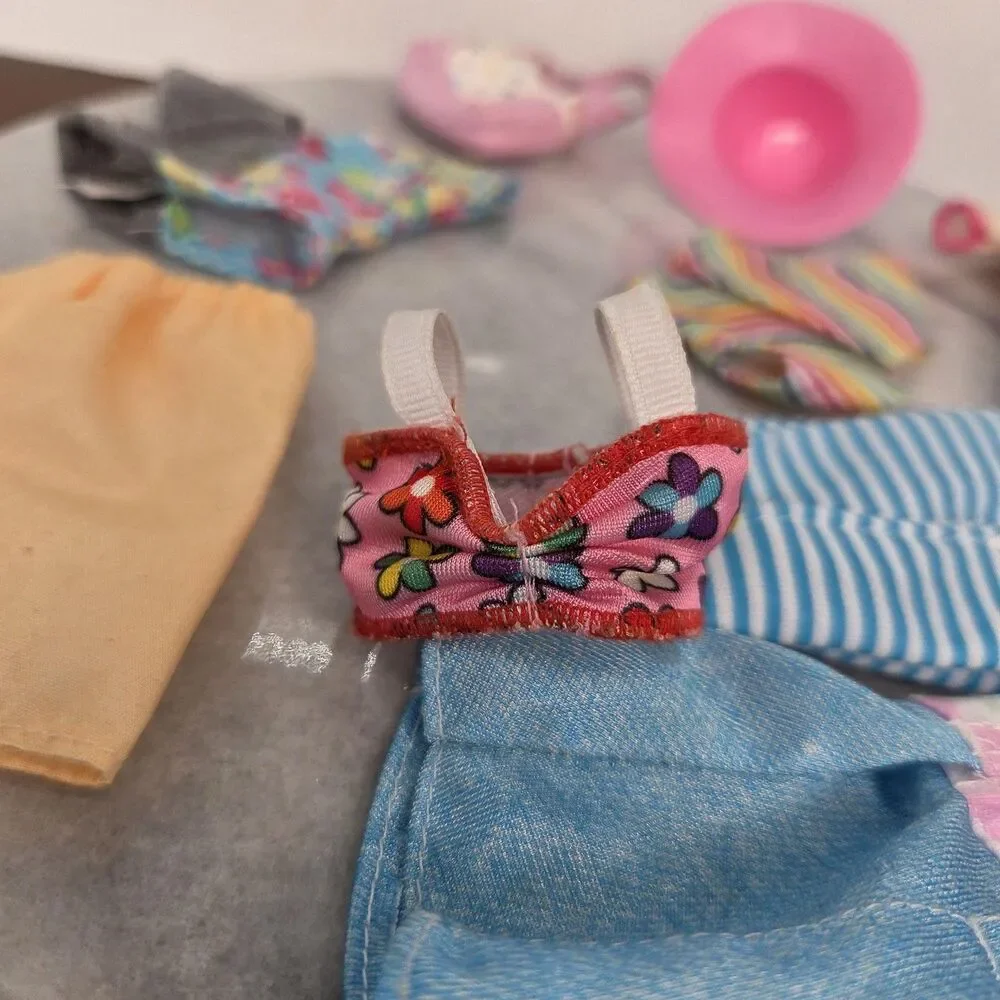 Barbie Doll Clothing Tops Dress Pants Purse Hat Shoes Sandals Sneakers Outfit